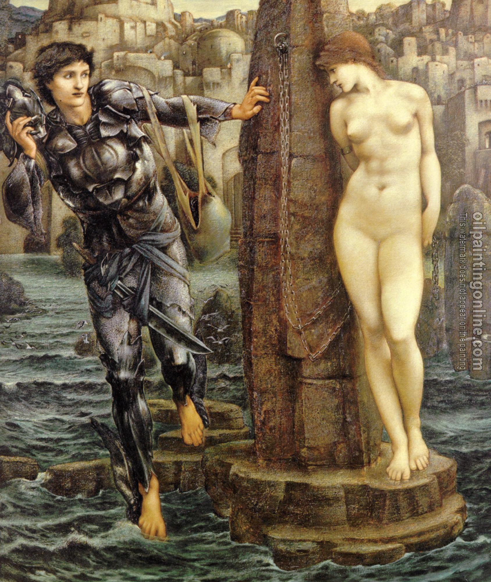 Burne-Jones, Sir Edward Coley - The Rock of Doom